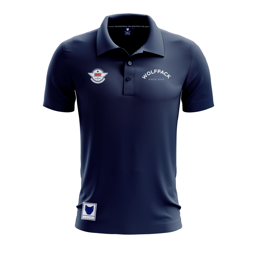 The Wolfpack Embroidered Polo - OT Navy