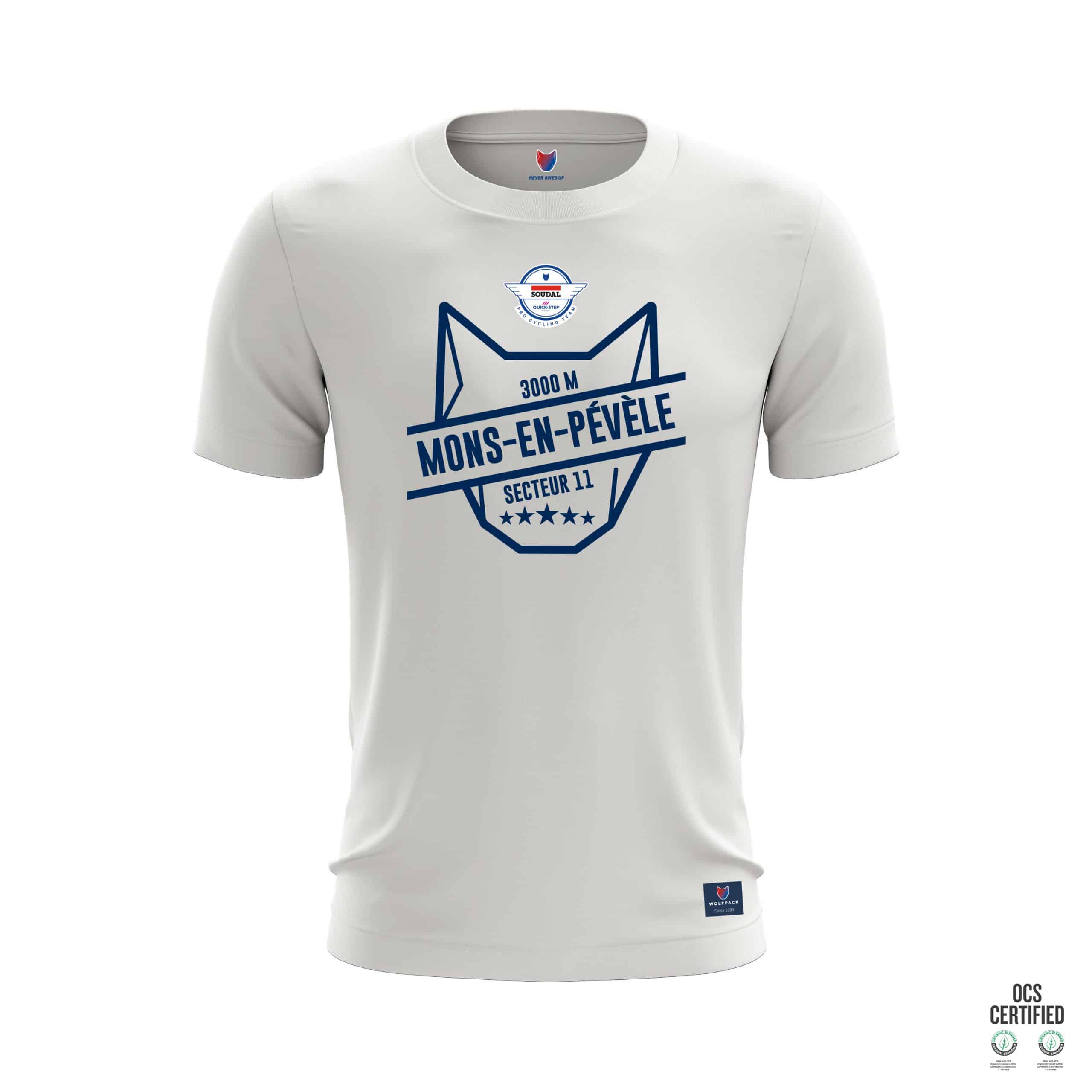 Paris-Roubaix T-shirt Off White The Wolfpack