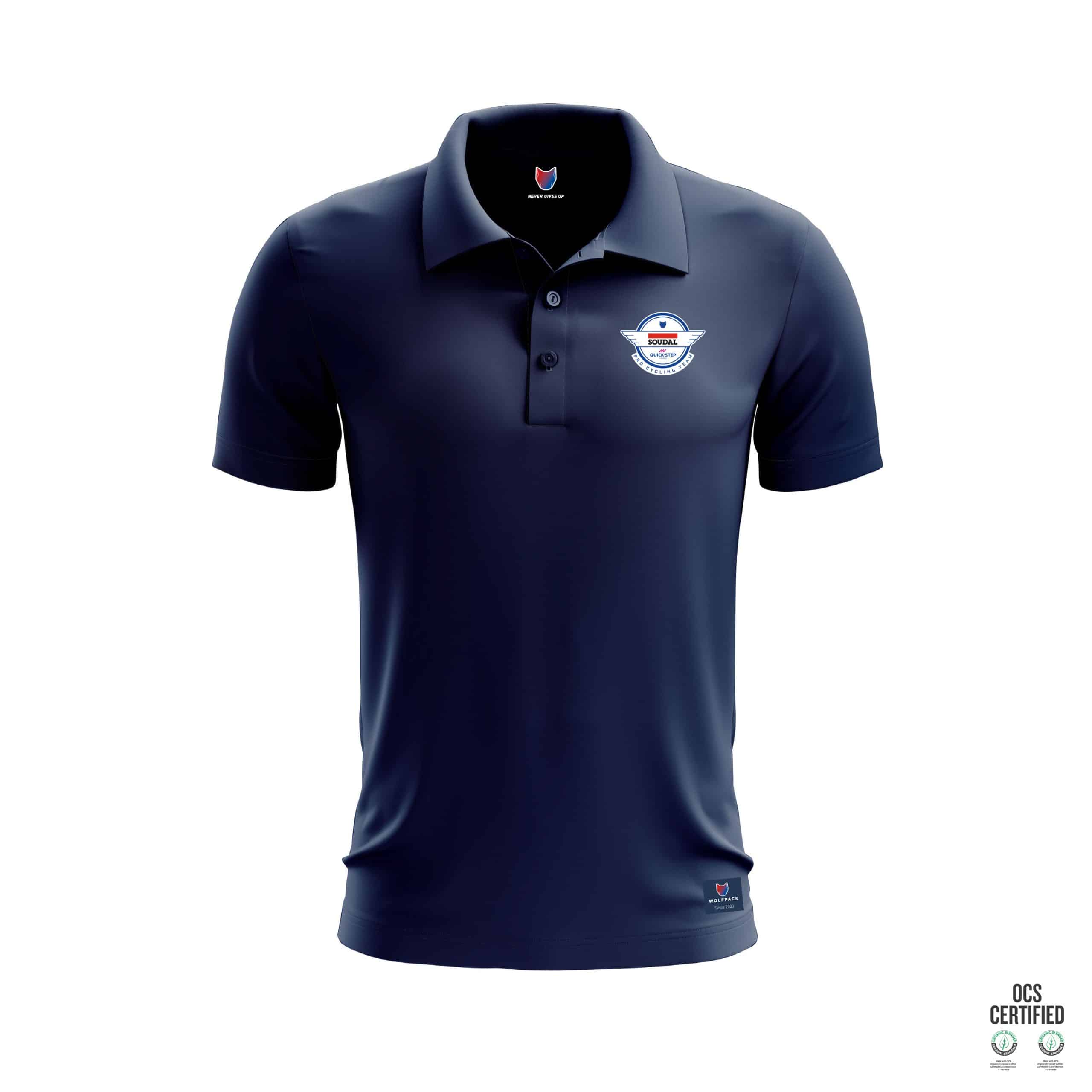 The Wolfpack Giro Polo S/S - French Navy