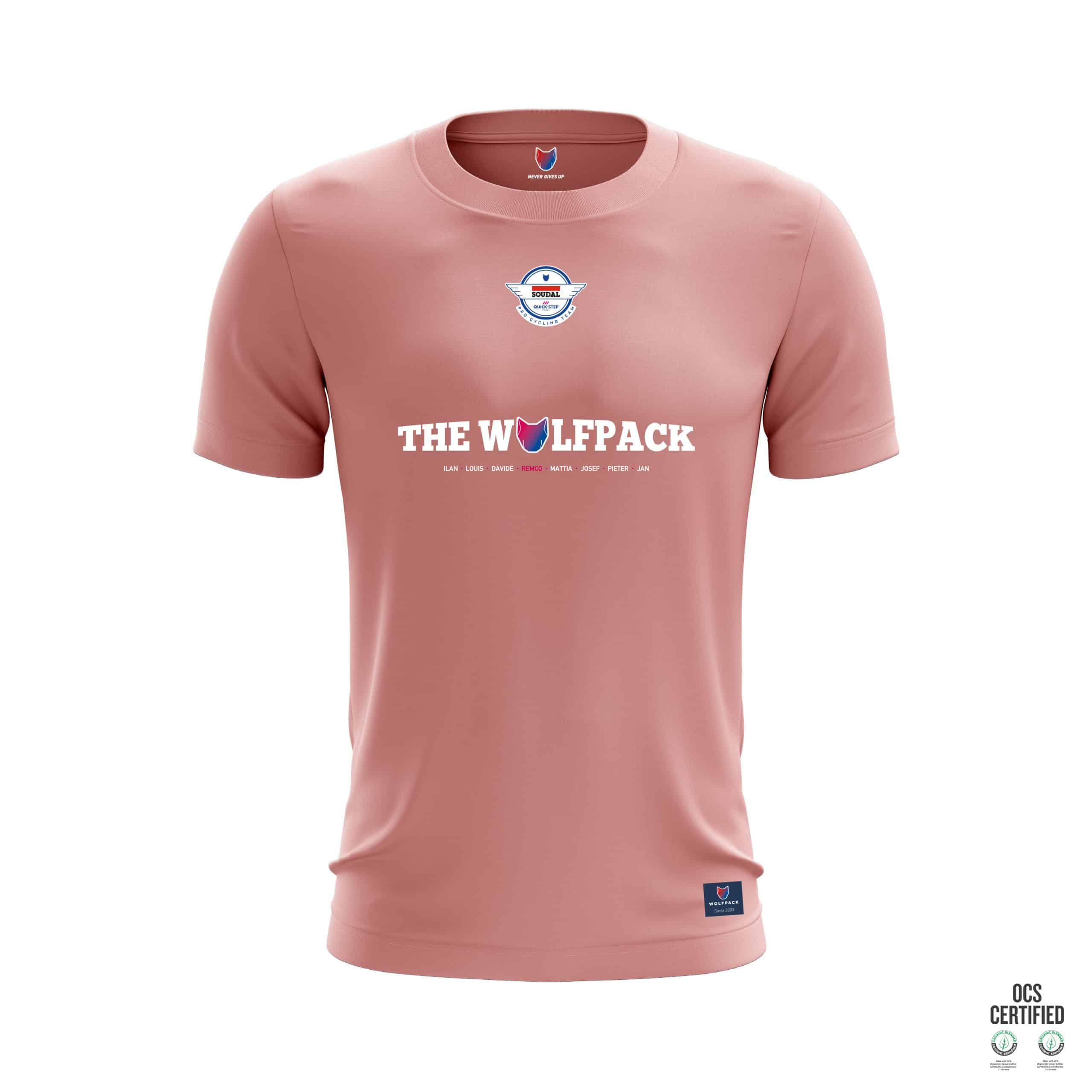 The Wolfpack Giro T-shirt - Canyon Pink