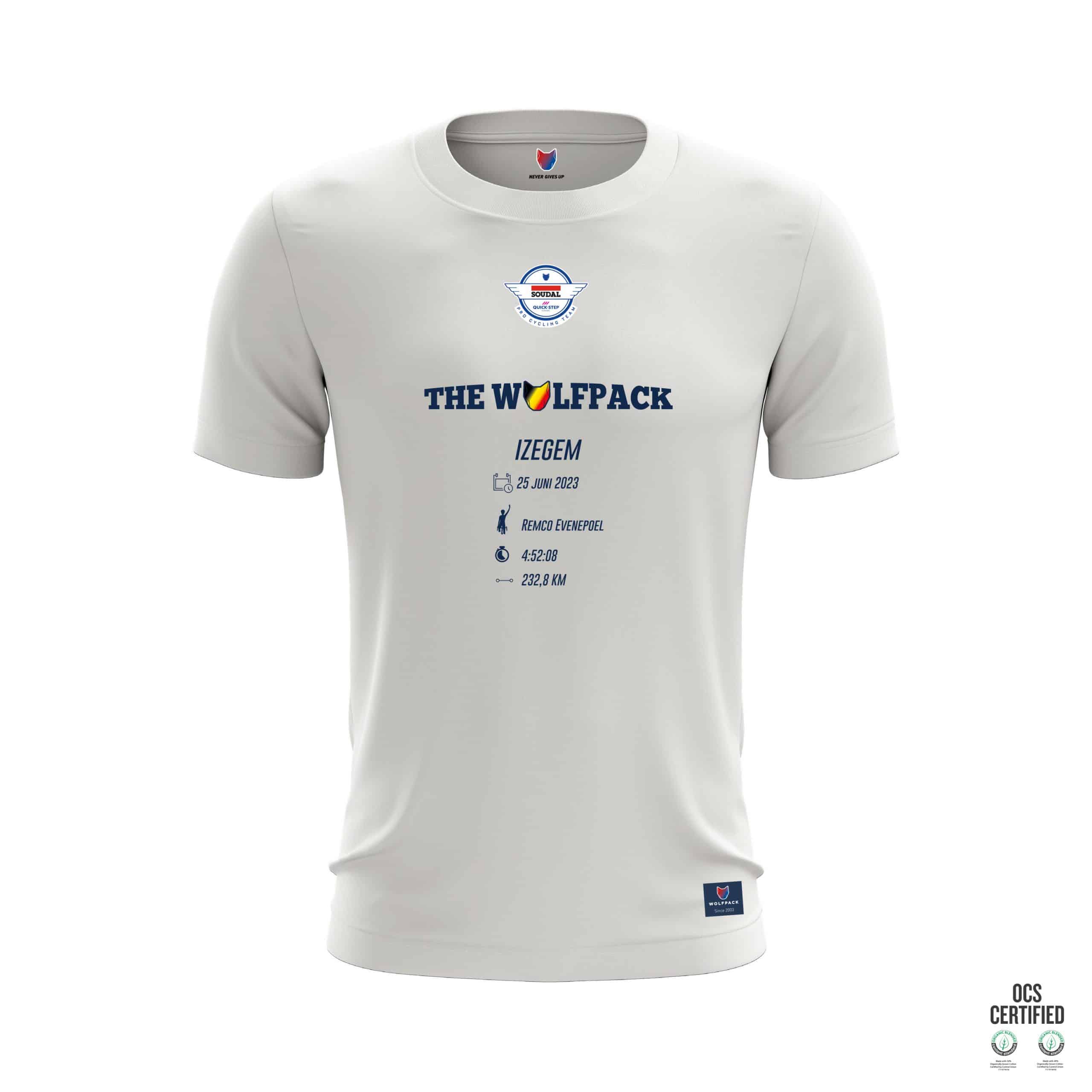 Remco Evenepoel Belgian Champion T-shirt - Off White