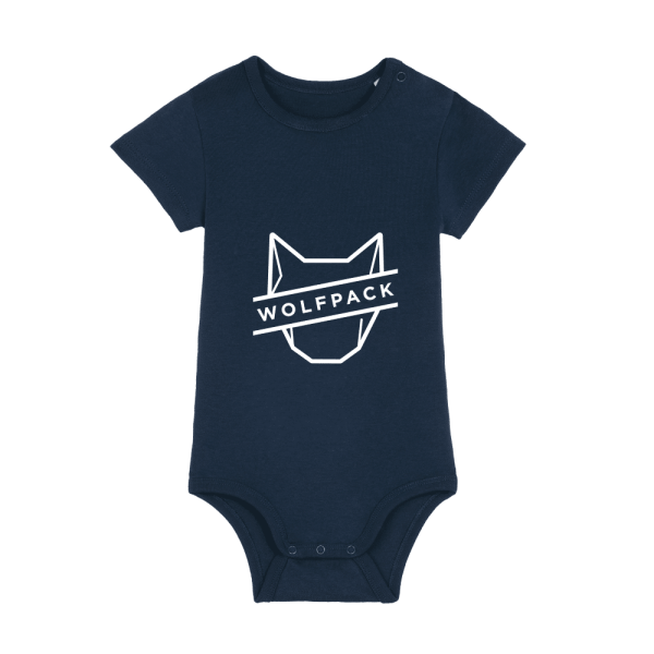 Baby Body Wolfpack French Navy - FRONT